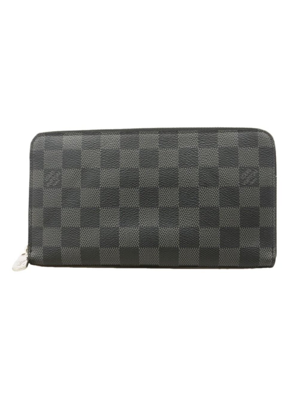 Louis Vuitton Wallet Damier Graphite Zippy Organizer NM Black Gray